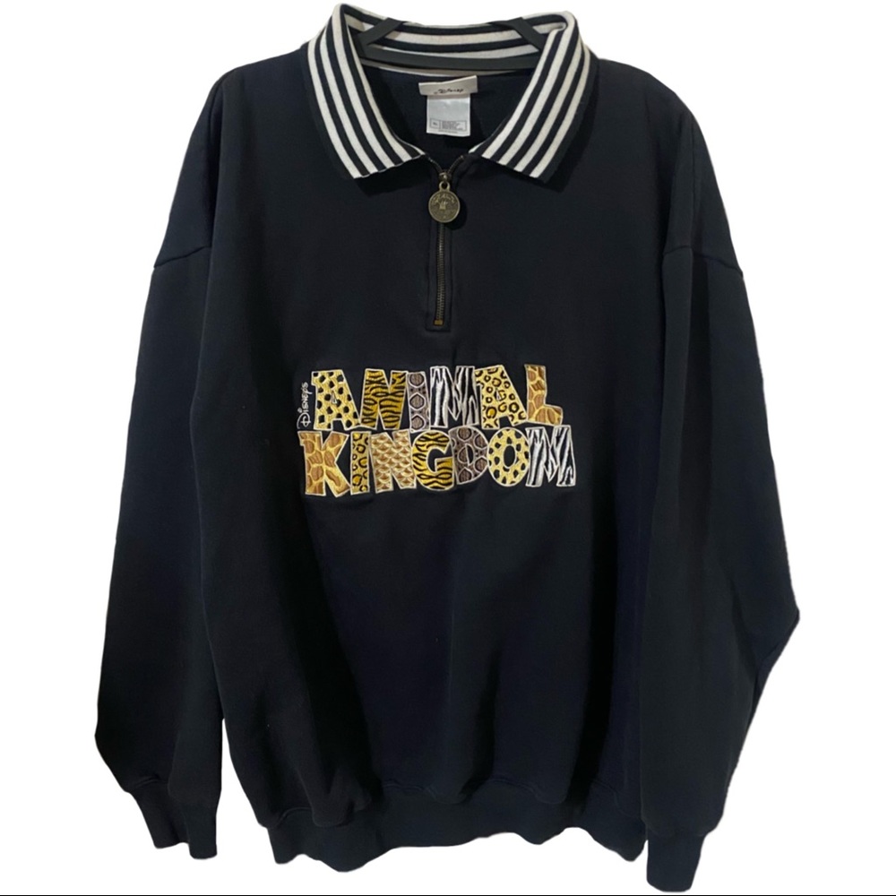 Vintage Animal Kingdom 1/4 Zip Sweatshirt